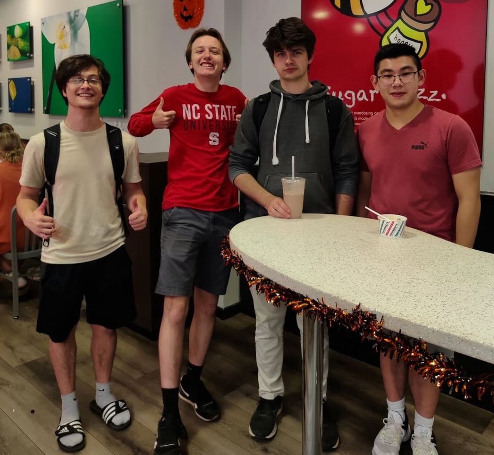From left to right, Reilly W., Jack F., and Jason L.