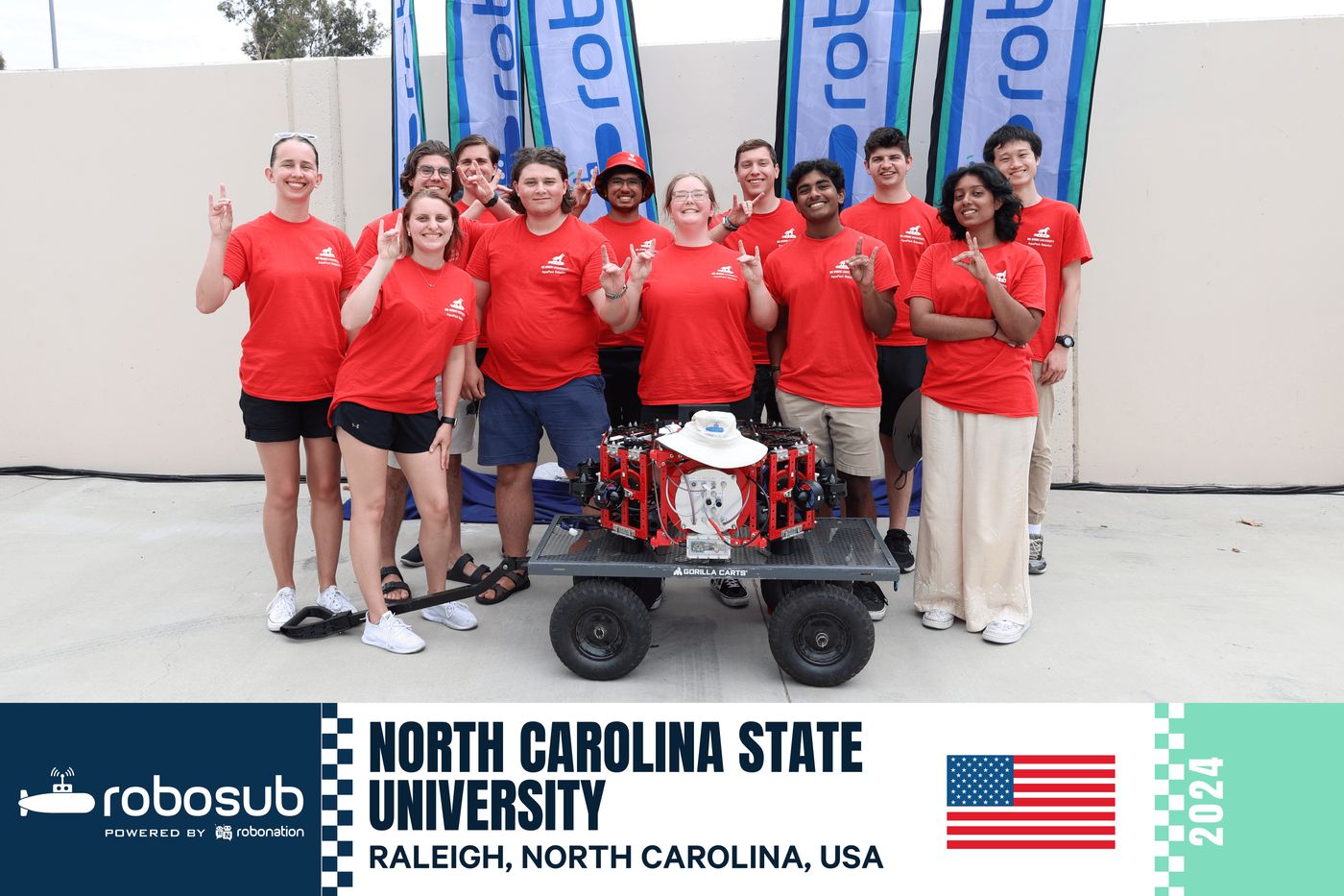 RoboSub 2024 Team Photo