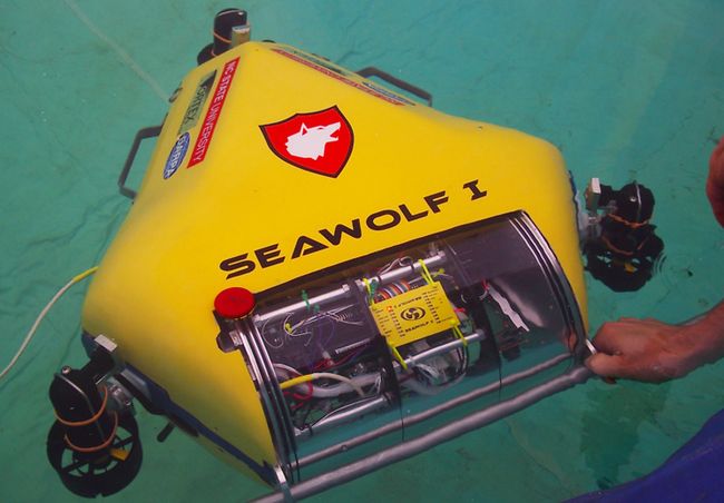 SeaWolf I, the first iteration of the SeaWolf AUV platform