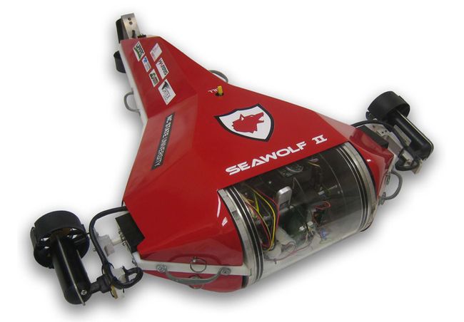 SeaWolf II, the second iteration of the SeaWolf AUV platform